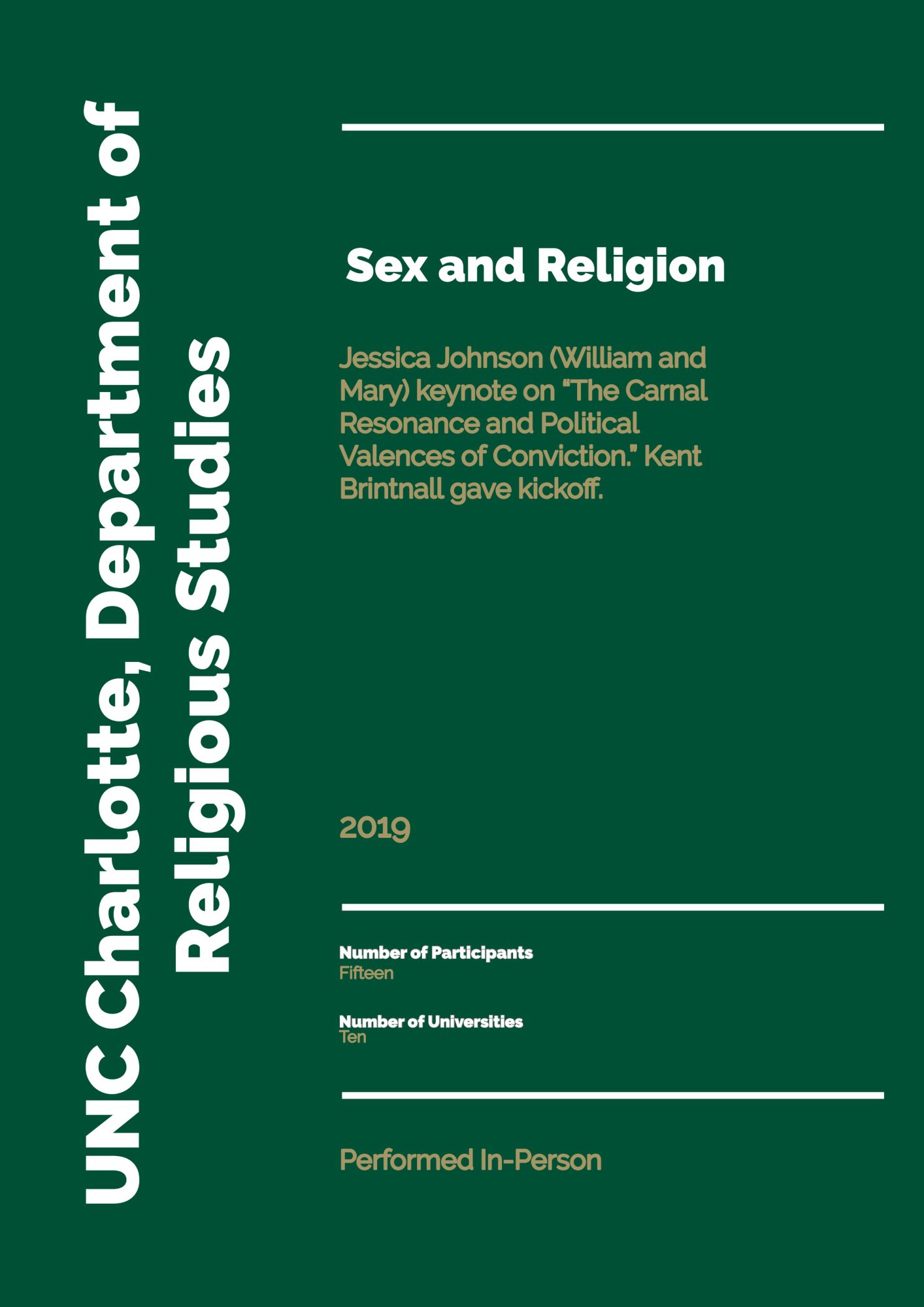 Sex and Religion